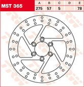 TRW ROTOR TRW MST365 | MST365