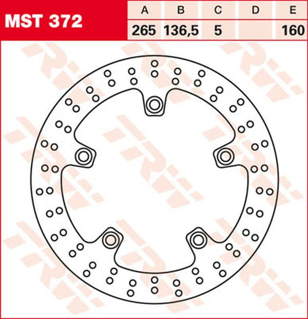 TRW ROTOR TRW MST372 | MST372