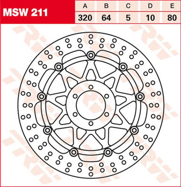 TRW ROTOR TRW MSW211 | MSW211