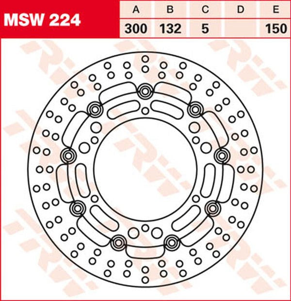 TRW ROTOR TRW MSW224 | MSW224
