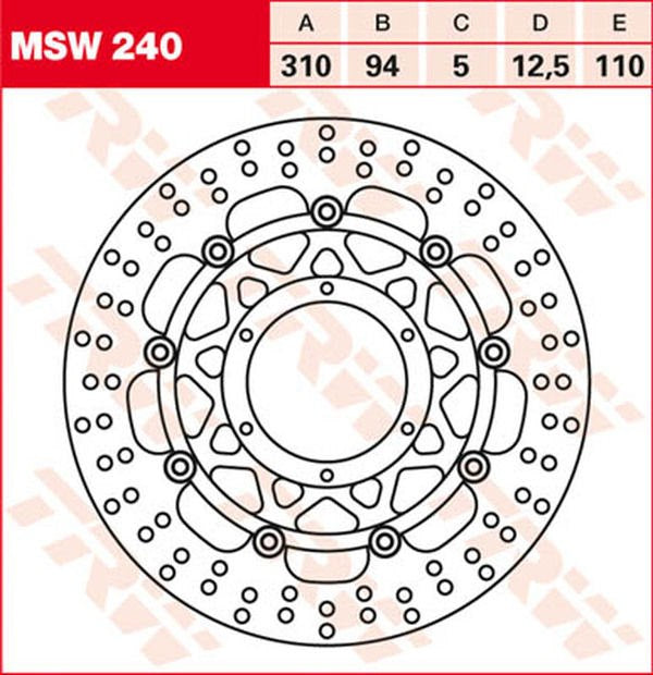 TRW ROTOR TRW MSW240 | MSW240