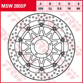 TRW BRAKE DISC RACING | MSW280SP