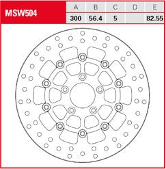 TRW ROTOR TRW | MSW504