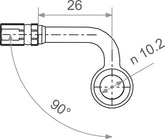 TRW BANJO M10 50S BK | MV10D50S