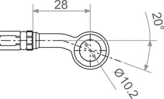 TRW BANJO M10 20S BK | MV10E20S