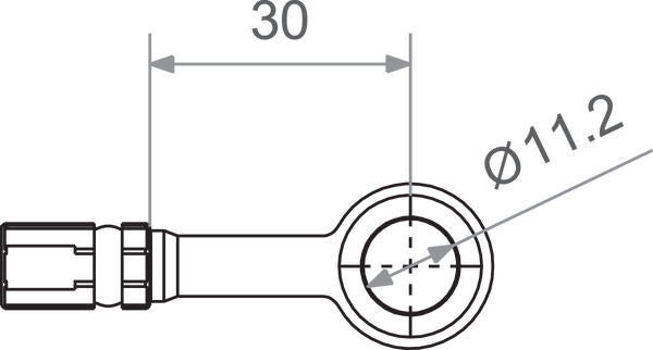 TRW BANJO 7/16" BK | MV11A00S