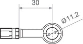 TRW BANJO 7/16" BK | MV11A00S