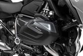 TOURATECH Cylinder protection aluminium black (set) for BMW R1250GS / R1250R / R1250RS / R1250RT | 01-037-5132-0