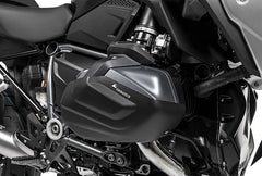 TOURATECH Cylinder protection aluminium black (set) for BMW R1250GS / R1250R / R1250RS / R1250RT | 01-037-5132-0