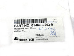 TOURATECH / ツアラテック Micro-indicators *20 mm* pair of 1 x left and 1 x right | 01-040-0203-0