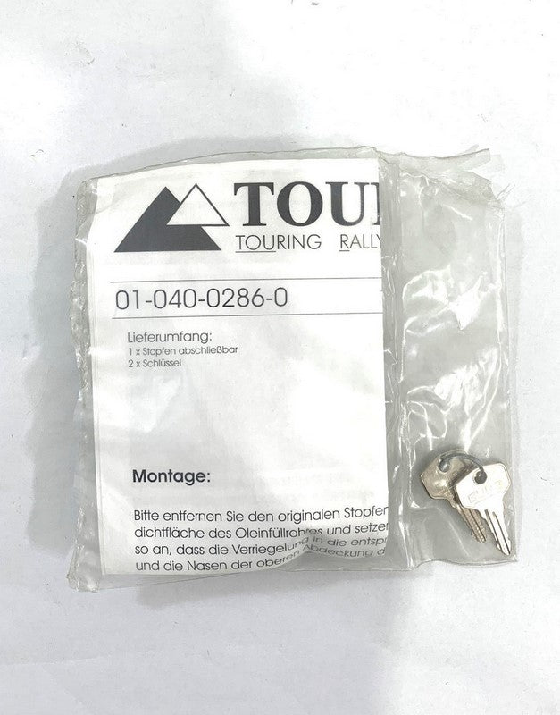 TOURATECH / ツアラテック Lockable plug for oil filler hole BMW R 850/1100/1150 GS | 01-040-0286-0
