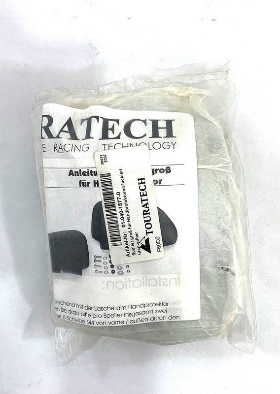 TOURATECH / ツアラテック Spoiler rough for hand protectors painted titanium silver | 01-040-1577-0