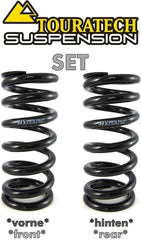 TOURATECH Progressive replacement springs for front and rear shock absorber BMW R1150GS 1999-2003 "Original BMW shocks" | 01-040-5861-0