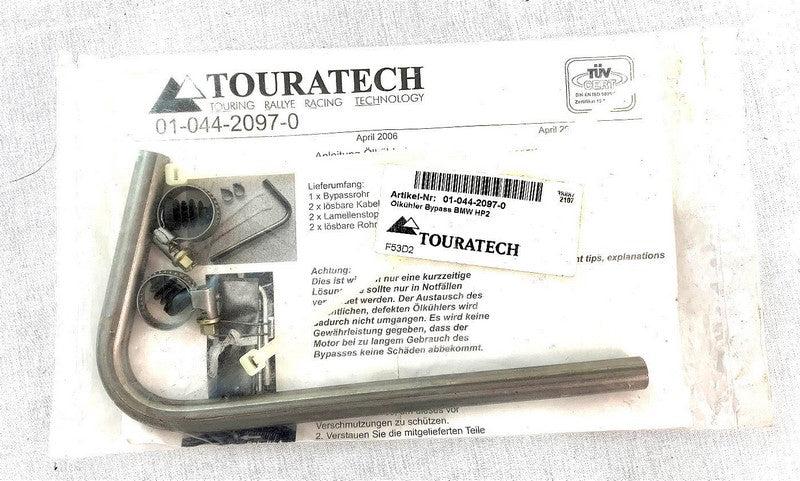 Touratech Oil Cooler Bypass Bmw Hp2 | 01-044-2097-0