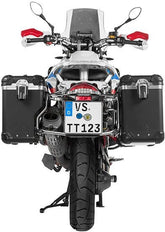 TOURATECH ZEGA Evo X special system for BMW R1200GS up to 2012/ BMW R1200GS Adventure up to 2013, Color: And-Black, Size: 38/38, Color for Rack: Silver | 01-044-6817-0