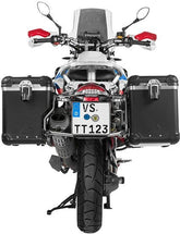 TOURATECH ZEGA Evo X special system for BMW R1200GS up to 2012/ BMW R1200GS Adventure up to 2013, Color: And-Black, Size: 45/45, Color for Rack: Silver | 01-044-6827-0