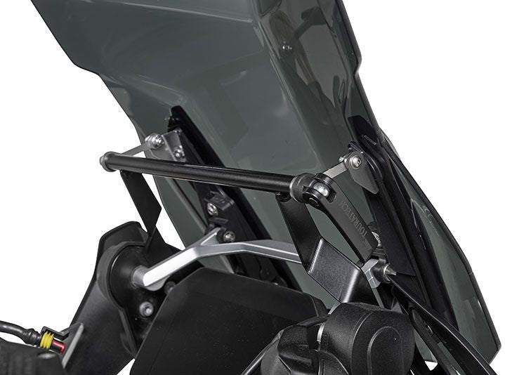 TOURATECH Windscreen stabilizer with GPS mounting bracket for BMW R1250GS/ R1250GS Adventure/ R1200GS (LC)/ R1200GS Adventure (LC) | 01-045-5330-0