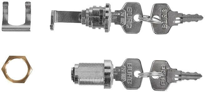 TOURATECH ZEGA Evo lock set for Topcase | 01-050-6001-0