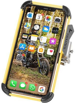 TOURATECH Handlebar bracket "iBracket" for Apple iPhone 11 Pro Max, motorcycle & bicycle | 01-065-0456-0
