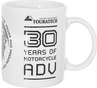 TOURATECH Mug "30 Years of Motorcycle Adventure" | 01-070-0105-0