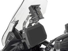 TOURATECH GPS handlebar bracket above the instruments V2.0, height-adjustable for BMW F850GS/ F850GS Adventure/ F750GS | 01-082-5414-0