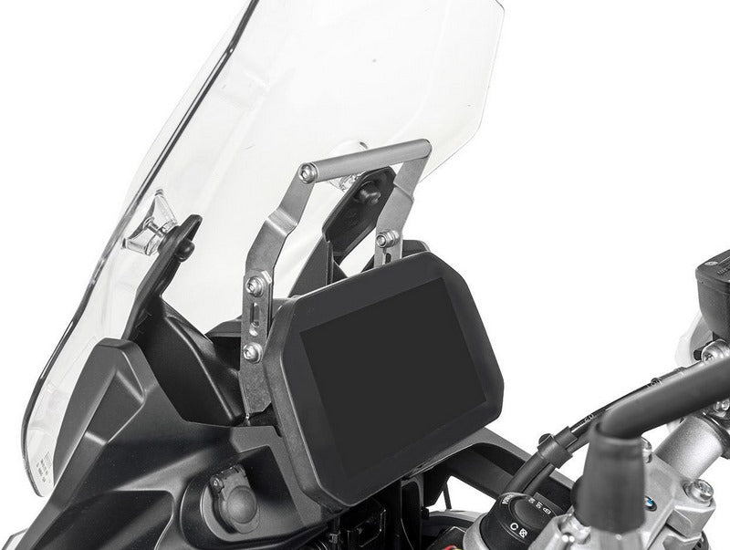 TOURATECH GPS handlebar bracket above the instruments V2.0, height-adjustable for BMW F850GS/ F850GS Adventure/ F750GS | 01-082-5414-0