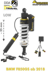 TOURATECH Touratech Suspension lowering -25mm shockabsorber for BMW F850GS from 2018 DDA / Plug & Travel | 01-082-5865-0