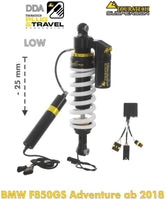 TOURATECH Touratech Suspension lowering -25mm shockabsorber for BMW F850GS Adventure from 2018 DDA / Plug & Travel | 01-082-5876-0