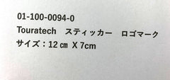 TOURATECH / ツアラテック Sticker TOURATECH black | 01-100-0094-0