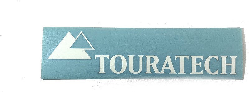 TOURATECH / ツアラテック Sticker TOURATECH white | 01-100-0115-0