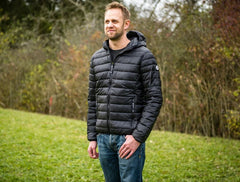 TOURATECH Hooded quilted jacket "Meran", men, Size: XS | 01-200-1980-0