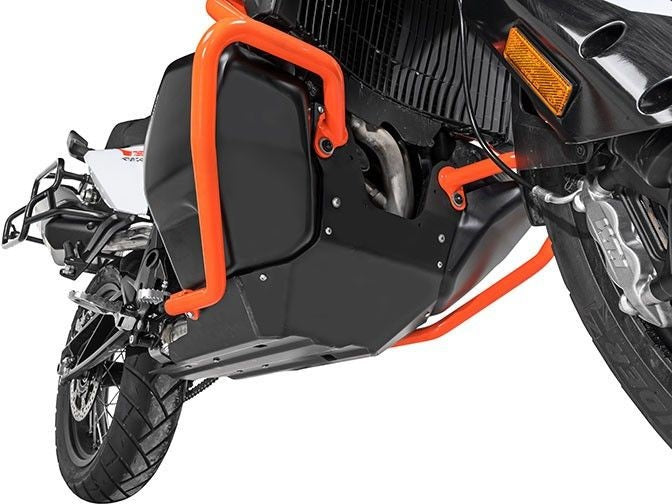 TOURATECH Engine protector RALLYE Evo, Aluminium black for KTM 790 Adventure/ 790 Adventure R | 01-372-5136-0
