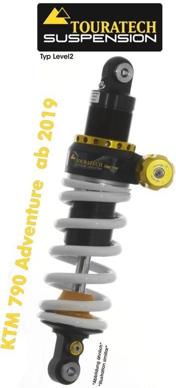 TOURATECH Touratech Suspension shock absorber for KTM 790 Adventure from 2019 type Level 2 | 01-372-5860-0