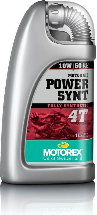TOURATECH Motorex oil - Power Synt 4T SAE 10W/50 - 4 litres JASO MA2 | 01-400-0228-0
