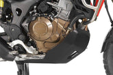 TOURATECH Special offer 2 black: Engine protector *RALLYE EXTREME* + Crash bar for Honda CRF1000L Africa Twin | 01-402-1003-0