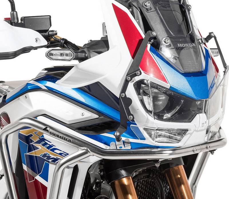 TOURATECH Headlight protector makrolon with quick release fastener for Honda CRF1100L Adventure Sports *OFFROAD USE ONLY* | 01-403-5090-0