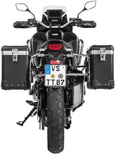 TOURATECH ZEGA Pro aluminium pannier system for Honda CRF1100L Africa Twin, Color: And-Black, Size: 31/38, Color for Rack: Silver | 01-403-5732-0