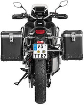 TOURATECH ZEGA Pro aluminium pannier system for Honda CRF1100L Africa Twin, Color: And-Black, Size: 38/45, Color for Rack: Silver | 01-403-5737-0