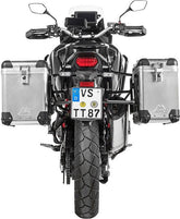 TOURATECH ZEGA Pro aluminium pannier system for Honda CRF1100L Africa Twin, Color: Alu Natur, Size: 38/45, Color for Rack: Black | 01-403-5785-0