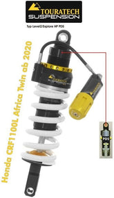 TOURATECH Touratech Suspension shock absorber for Honda CRF1100L Africa-Twin from 2020 Type Level2/PDS | 01-403-5861-0