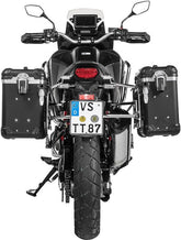 TOURATECH ZEGA Evo aluminium pannier system for Honda CRF1100L Africa Twin, Color: And-Black, Size: 31/38, Color for Rack: Silver | 01-403-6832-0