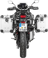 TOURATECH ZEGA Evo aluminium pannier system for Honda CRF1100L Africa Twin, Color: And-S, Size: 38/45, Color for Rack: Black | 01-403-6886-0