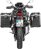 TOURATECH ZEGA Evo aluminium pannier system for Honda CRF1100L Africa Twin, Color: And-Black, Size: 38/45, Color for Rack: Black | 01-403-6887-0