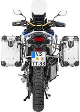 TOURATECH ZEGA Evo aluminium pannier system for Honda CRF1100L Adventure Sports, Color: And-S, Size: 31/38, Color for Rack: Silver | 01-403-7831-0