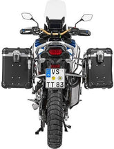 TOURATECH ZEGA Evo aluminium pannier system for Honda CRF1100L Adventure Sports, Color: And-Black, Size: 38/45, Color for Rack: Silver | 01-403-7837-0
