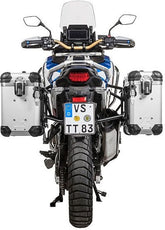TOURATECH ZEGA Evo aluminium pannier system for Honda CRF1100L Adventure Sports, Color: Silver, Size: 31/38, Color for Rack: Black | 01-403-7881-0