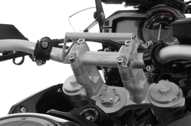 TOURATECH GPS mounting adapter for handlebar clamp for Triumph Tiger 900/ 1200/ 800/ Explorer | 01-421-5410-0