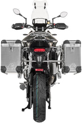 TOURATECH ZEGA Pro aluminium pannier system for Triumph Tiger 900, Color: Alu Natur, Size: 31/38, Color for Rack: Silver | 01-421-5730-0