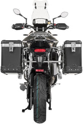 TOURATECH ZEGA Pro aluminium pannier system for Triumph Tiger 900, Color: And-Black, Size: 31/38, Color for Rack: Silver | 01-421-5732-0