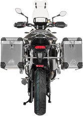 TOURATECH ZEGA Pro aluminium pannier system for Triumph Tiger 900, Color: Alu Natur, Size: 38/45, Color for Rack: Silver | 01-421-5735-0